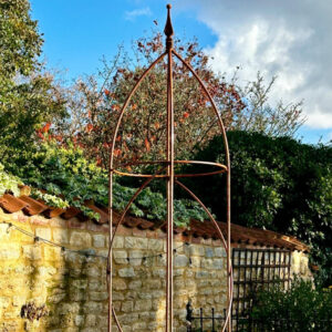 Plant Obelisk Support | Poppy Forge Set of 2 Spiral Obelisks
