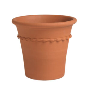 Terracotta Piecrust Hand Crafted Plant Pot