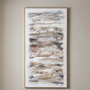 Ethereal Hand Painted Canvas In Frame
