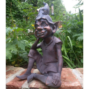 Pixie Garden Ornament Sitting